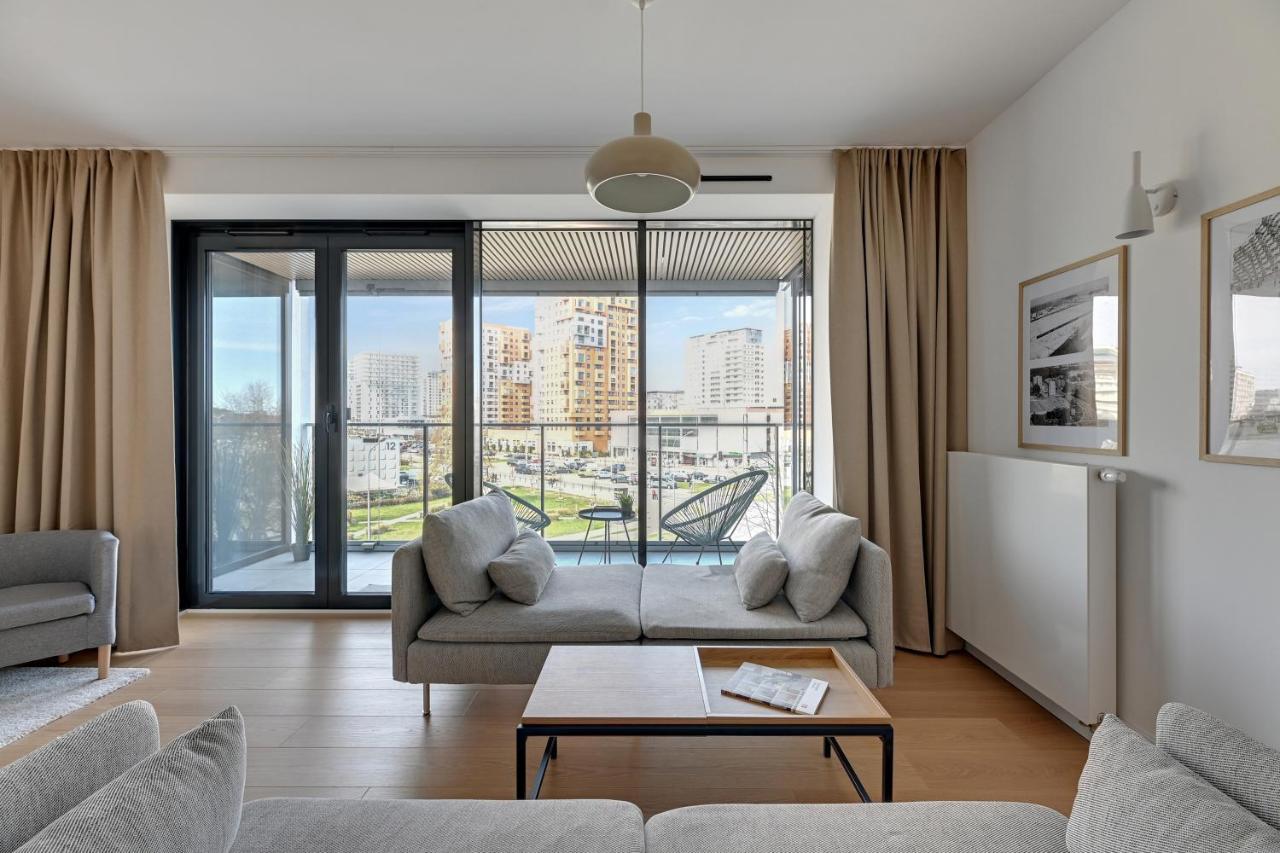 Tarasy Baltyku Seaside, Sauna, Gym & Free Parking By Downtown Apartments Gdansk Bagian luar foto