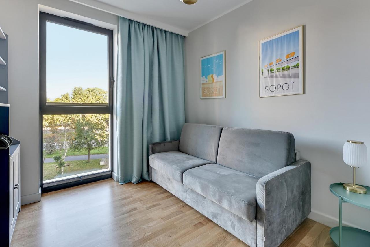 Tarasy Baltyku Seaside, Sauna, Gym & Free Parking By Downtown Apartments Gdansk Bagian luar foto
