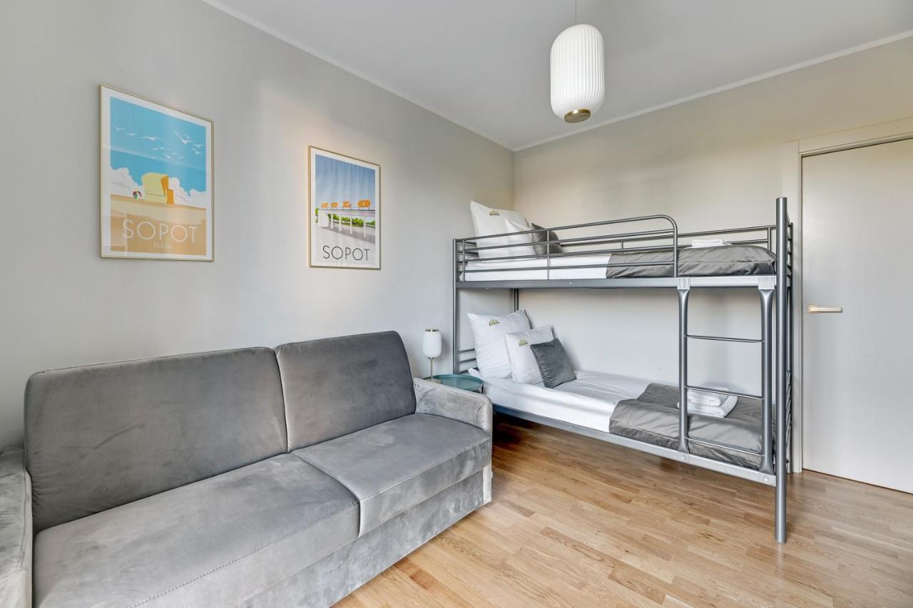 Tarasy Baltyku Seaside, Sauna, Gym & Free Parking By Downtown Apartments Gdansk Bagian luar foto